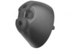 Koncovka 3.0 oválná s ventem M