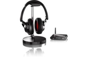 EarisMAX - Sluchátka, Vysílač, Stojánek